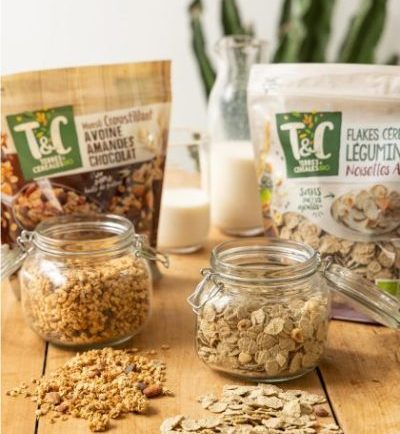 Terres et Céréales mueslis et flakes