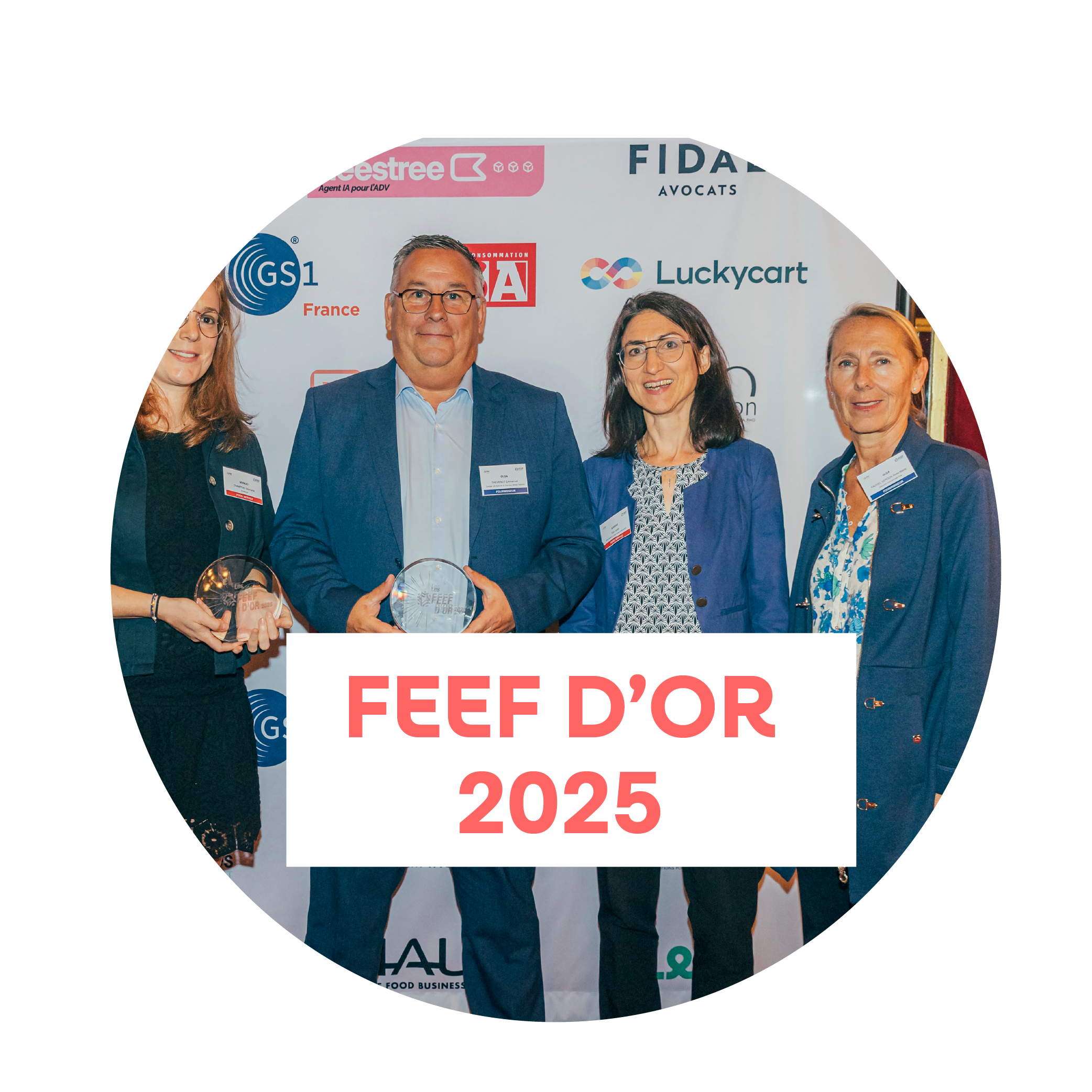 FEEF d’Or : Olga Restaurations et Sodexo récompensés