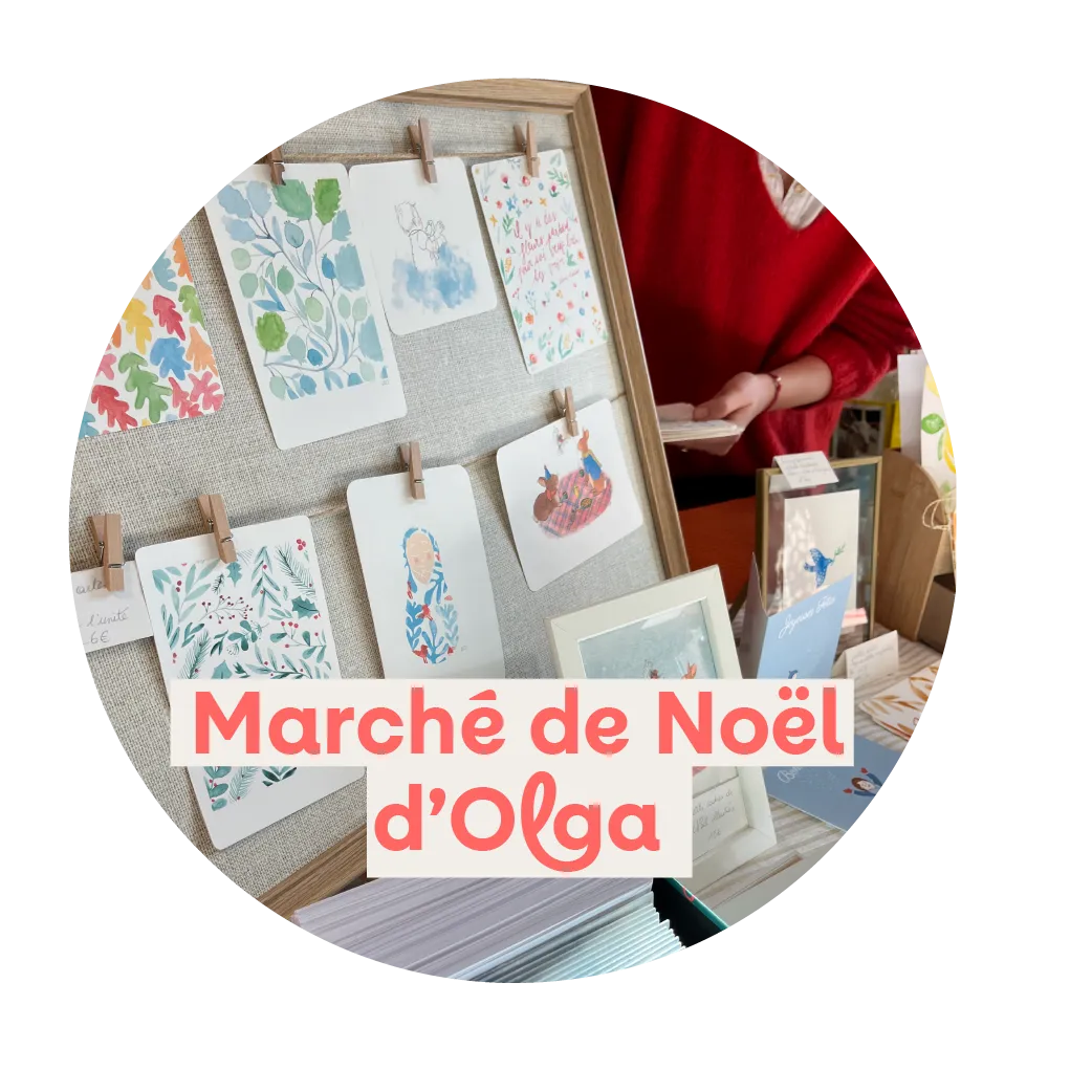 Organisation d&rsquo;un marché de Noël chez Olga